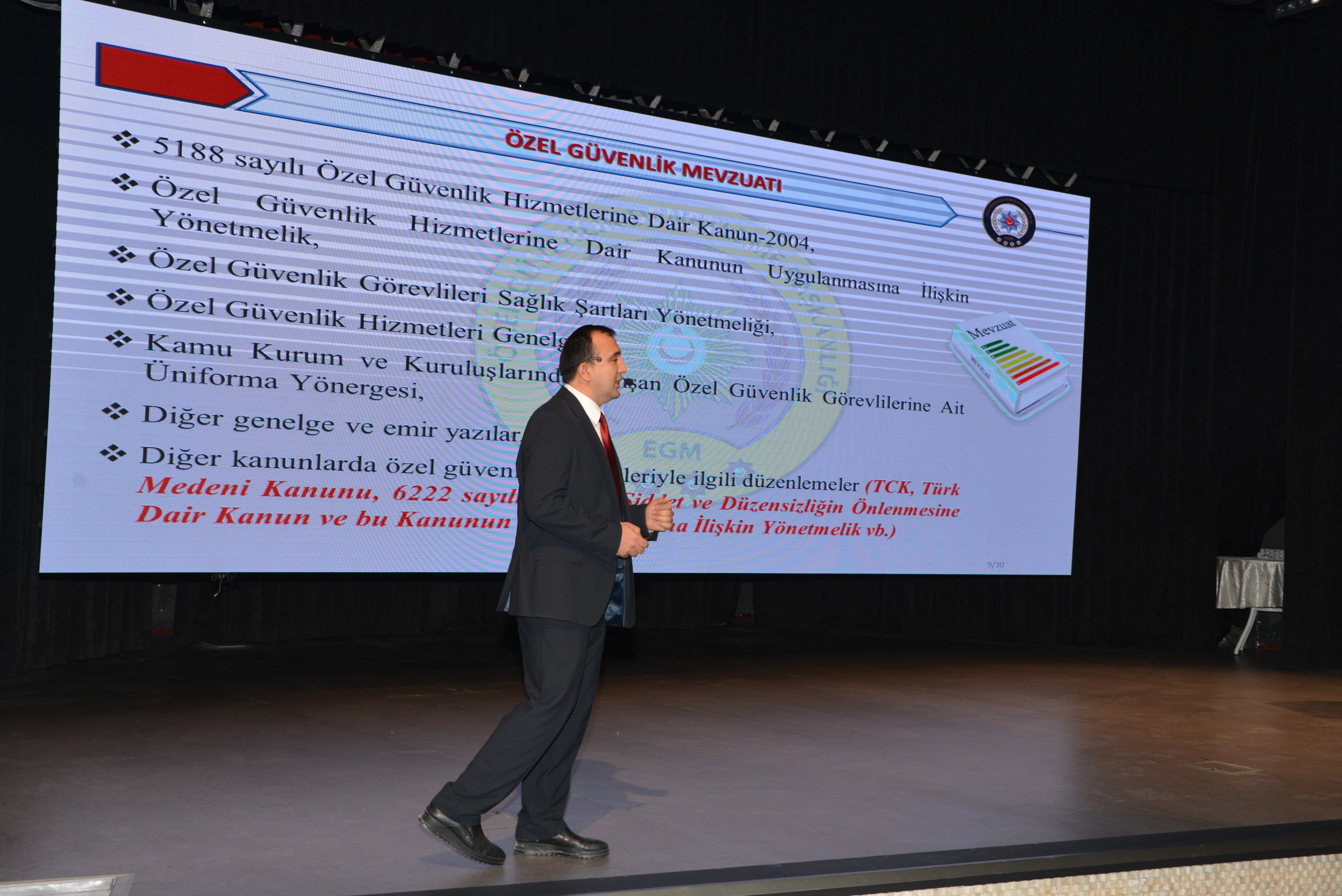 2026 YILI GÜVENLİK HİZMET İÇİ EĞİTİM