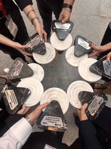 5.Uluslararası Değişik Doğal Taş Tasarım Yarışması'ndan 7 ödül