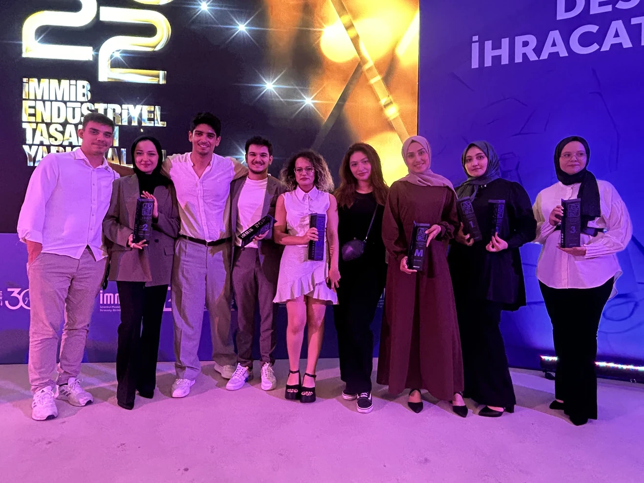 İMMİB yarışmasında 8 ödülden 7 si Selçuk'a geldi...