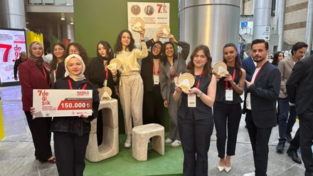 7.Uluslararası Değişik Doğal Taş Tasarım Yarışması'nda ödüller yine Selçuk’un!