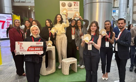 7.Uluslararası Değişik Doğal Taş Tasarım Yarışması'nda ödüller yine Selçuk’un!