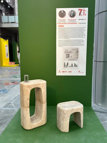 7.Uluslararası Değişik Doğal Taş Tasarım Yarışması'nda ödüller yine Selçuk’un!