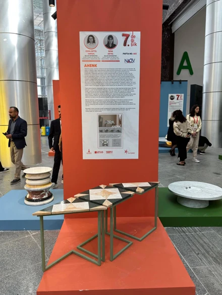 7.Uluslararası Değişik Doğal Taş Tasarım Yarışması'nda ödüller yine Selçuk’un!