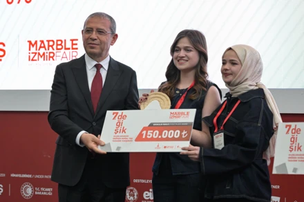 7.Uluslararası Değişik Doğal Taş Tasarım Yarışması'nda ödüller yine Selçuk’un!