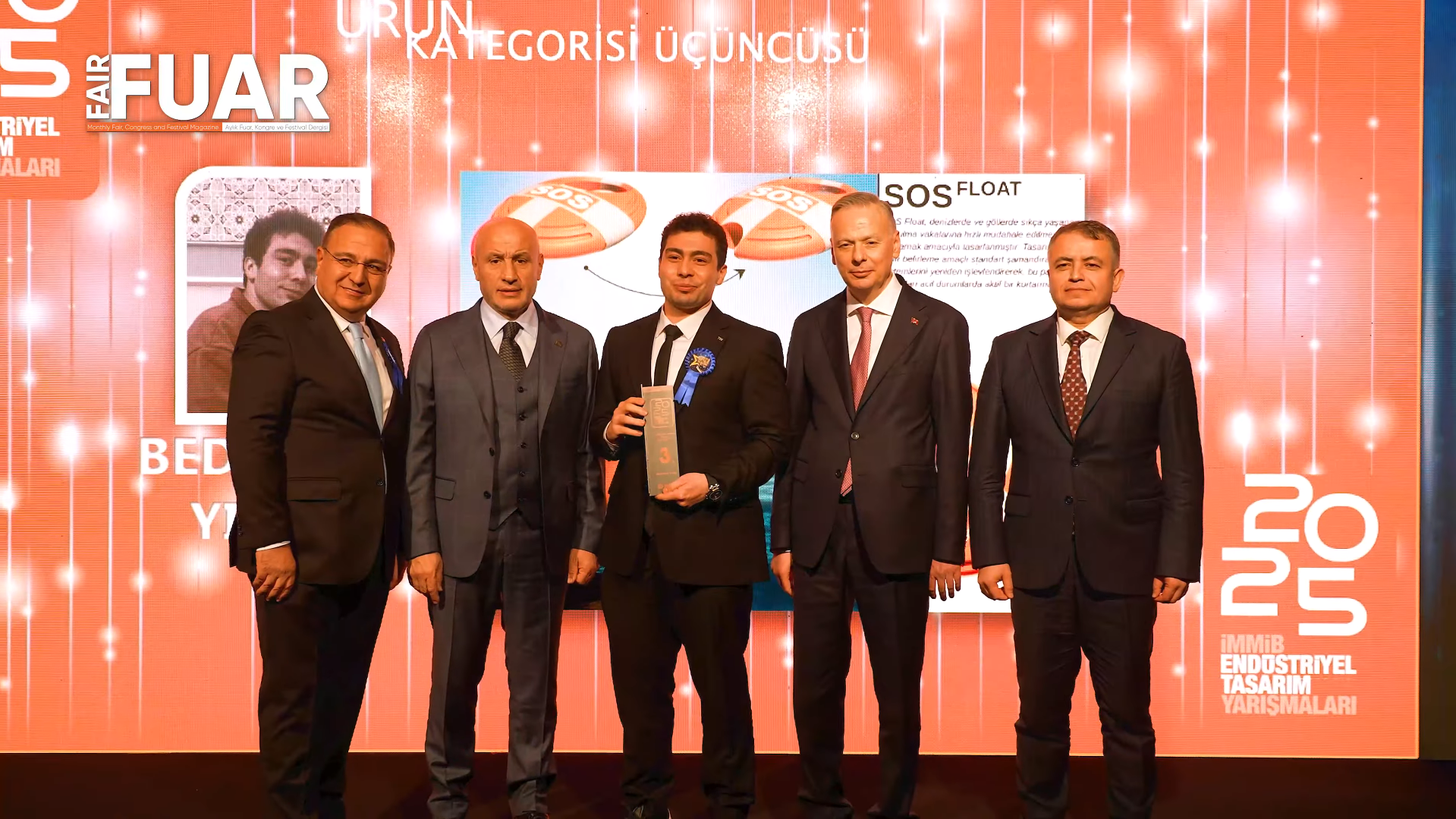 2025 İMMİB Endüstriyel Tasarım Yarışması’ndan yine ödülle döndük!