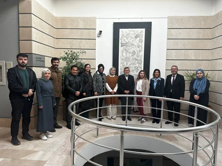 BEKİR ŞAHİN ÖĞRENCİLERİMİZLE BULUŞTU.