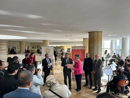 "DEVERÂN" Geleneksel Türk Sanatları Sergisi açıldı.