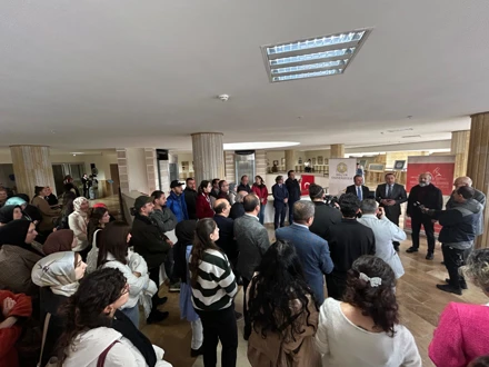 "DEVERÂN" Geleneksel Türk Sanatları Sergisi açıldı.