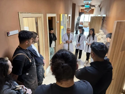 Heykel Bölümünde "Tetanoz ve Hepatit B Farkındalık Eğitimi" verildi.