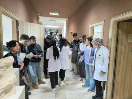 Heykel Bölümünde "Tetanoz ve Hepatit B Farkındalık Eğitimi" verildi.