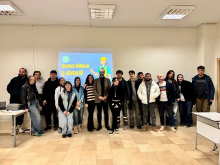 Heykel Bölümünde "İş Güvenliği Ve Atölye Kuralları" Konulu Söyleşi Yapıldı.