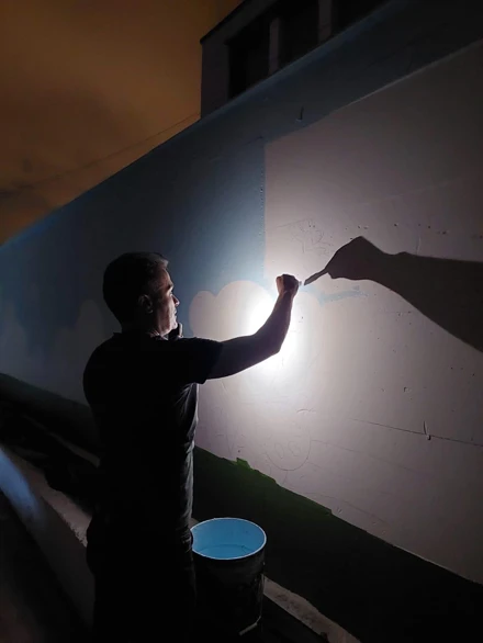 Selçuklu Belediyesi Sevgi Anaokulu Duvar Boyama Etkinliği