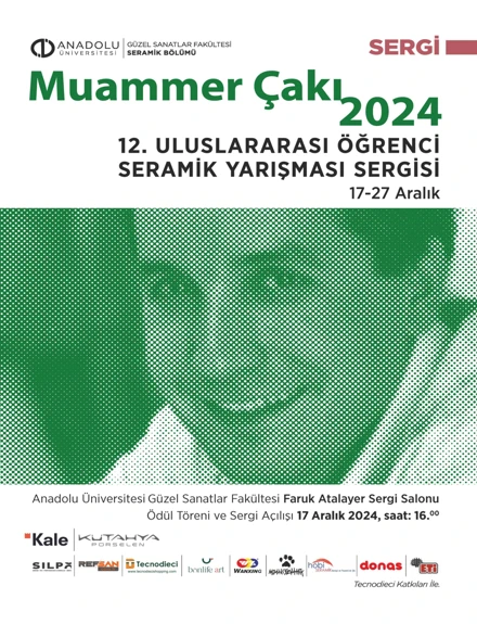 MUAMMER ÇAKI 12. ULUSLARARASI ÖĞRENCİ SERAMİK YARIŞMASI SONUÇLARI BELLİ OLDU