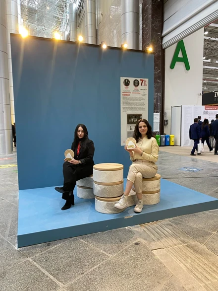 7. Uluslararası Değişik Doğal Taş Tasarım Yarışması'nda ödüller yine Selçuk’un!..