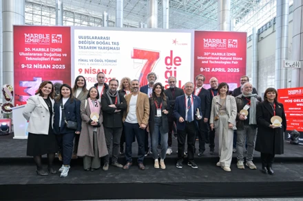 7. Uluslararası Değişik Doğal Taş Tasarım Yarışması'nda ödüller yine Selçuk’un!..