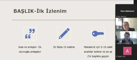 Asistan Eğitimi III