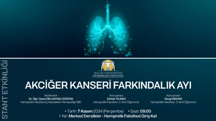 Akciğer Kanseri Farkındalık Ayı Stand Etkinliği