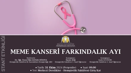 Meme Kanseri Farkındalık Ayı Stant Etkinliği