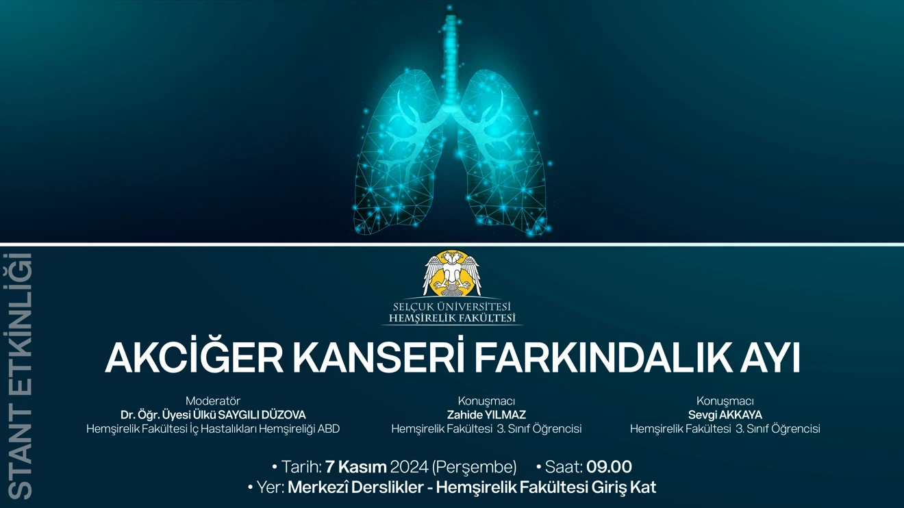 Akciğer Kanseri Farkındalık Ayı Stand Etkinliği