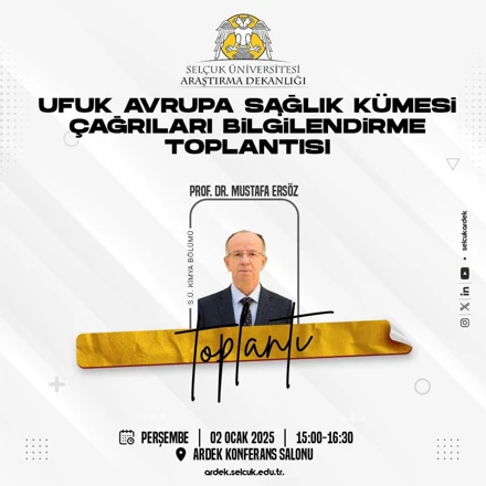 UFUK  Avrupa Sağlık Kümesi Çağrıları Bilgilendirme Toplantısı