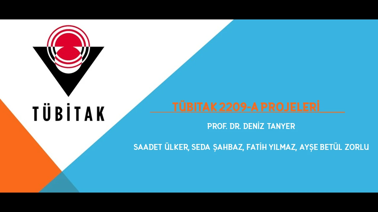 Tübitak 2209-A Proje Kabul Duyurusu