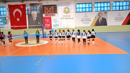 28. Spor Şenlikleri Kadın Öğrenci Voleybol Müsabaka Sonucu