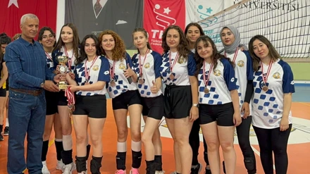 28. Spor Şenlikleri Kadın Öğrenci Voleybol Müsabaka Sonucu