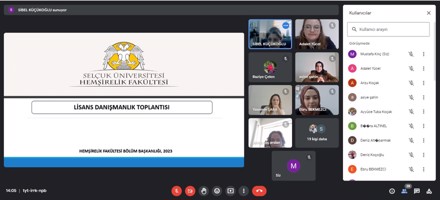 Öğrenci Danışmanlıklarına İlişkin Toplantı