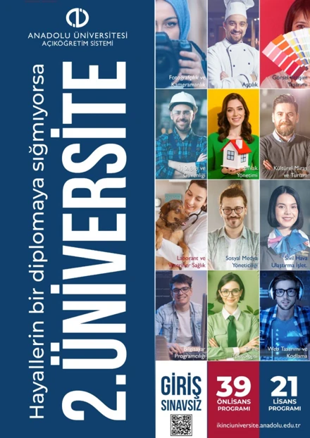 Anadolu Universitesi İkinci Üniversite
