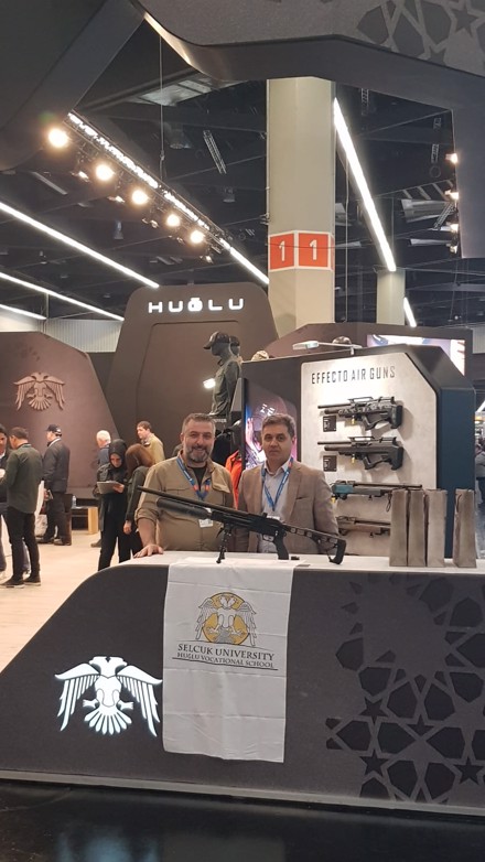 S.Ü. Huğlu MYO, Almanya’da Avcılık, Atıcılık ve Silah Fuarı’nda (IWA 2023)