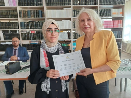 Başarılı Öğrencilerimize Teşekkür Belgesi Takdim Edildi.