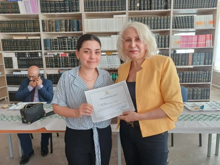 Başarılı Öğrencilerimize Teşekkür Belgesi Takdim Edildi.