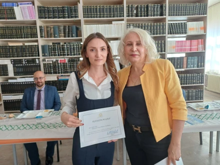 Başarılı Öğrencilerimize Teşekkür Belgesi Takdim Edildi.