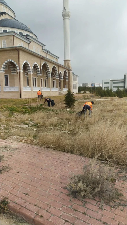 Temiz Alan/Yeşil Yerleşke Çalışmaları Hız Kesmeden Devam Ediyor