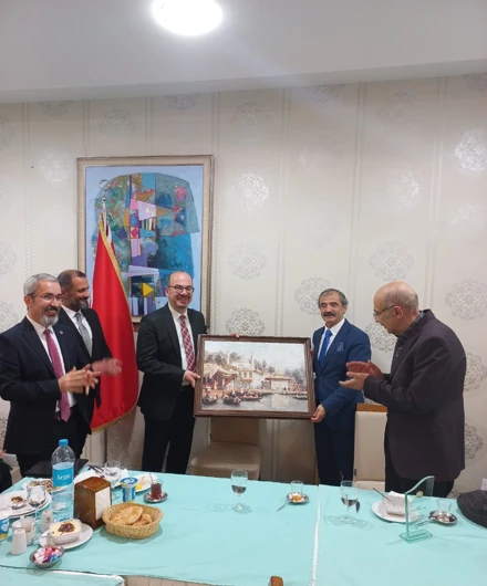 Fakültemiz Akademisyenlerine Veda Yemeği