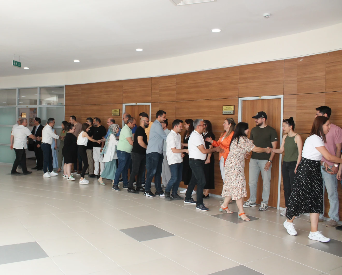 Fakültemizde Bayramlaşma Programı Gerçekleşti.