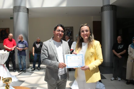 29. Spor Şenliği Kapsamında Dereceye Giren Takımlarımıza Sertifika Takdimi Gerçekleşti.