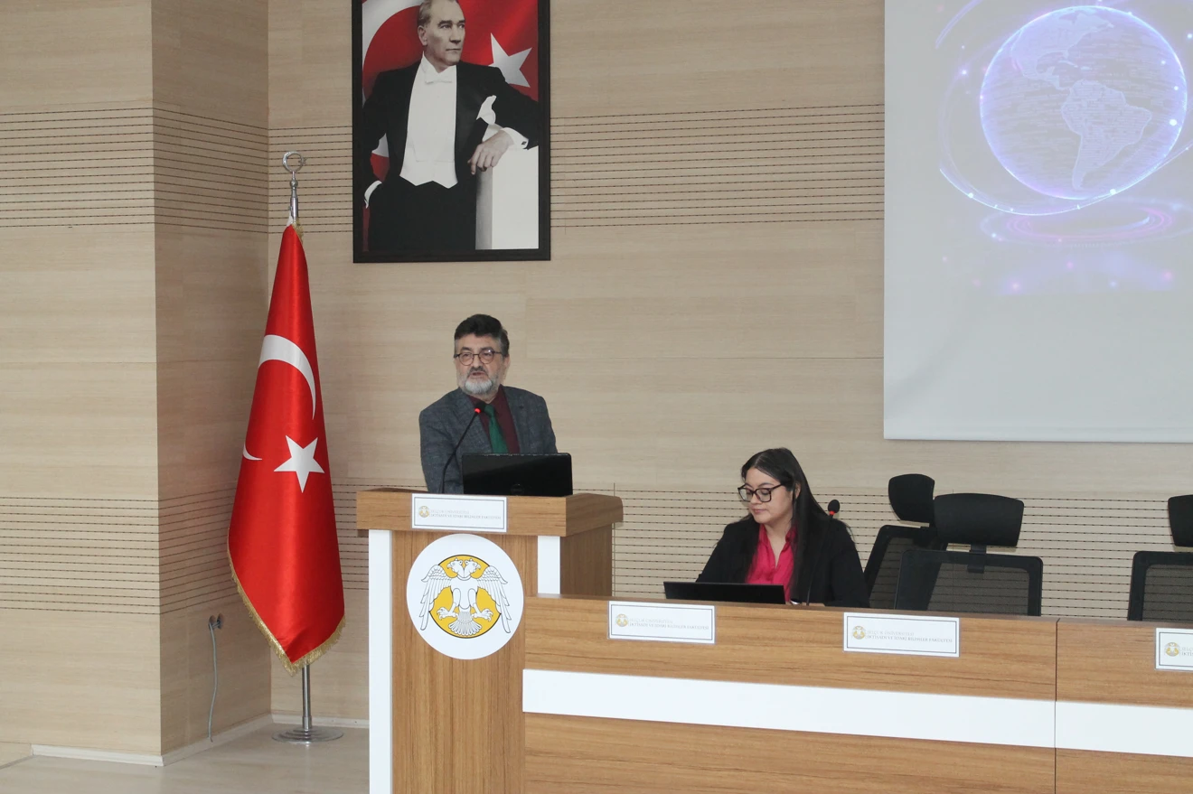 "Yapay Zekâ ve Küresel İlişkiler“ Konulu Seminer Gerçekleşti.