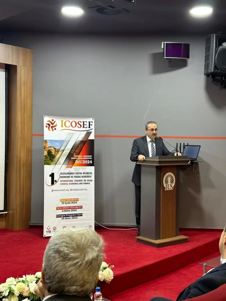 1. Uluslararası Sosyal Bilimler, Ekonomi ve Finans Kongresi Yapıldı.