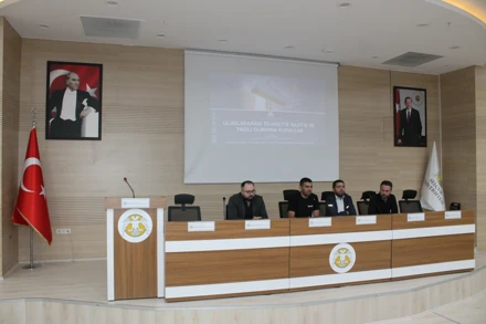 "Uluslararası Ticarette İşleyiş ve Yazılı Olmayan Kurallar" Konulu Seminer Gerçekleşti.