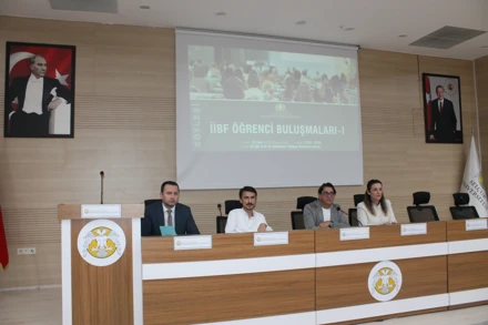 "İİBF Öğrenci Buluşmaları -I" Konulu Söyleşi Gerçekleştirildi.