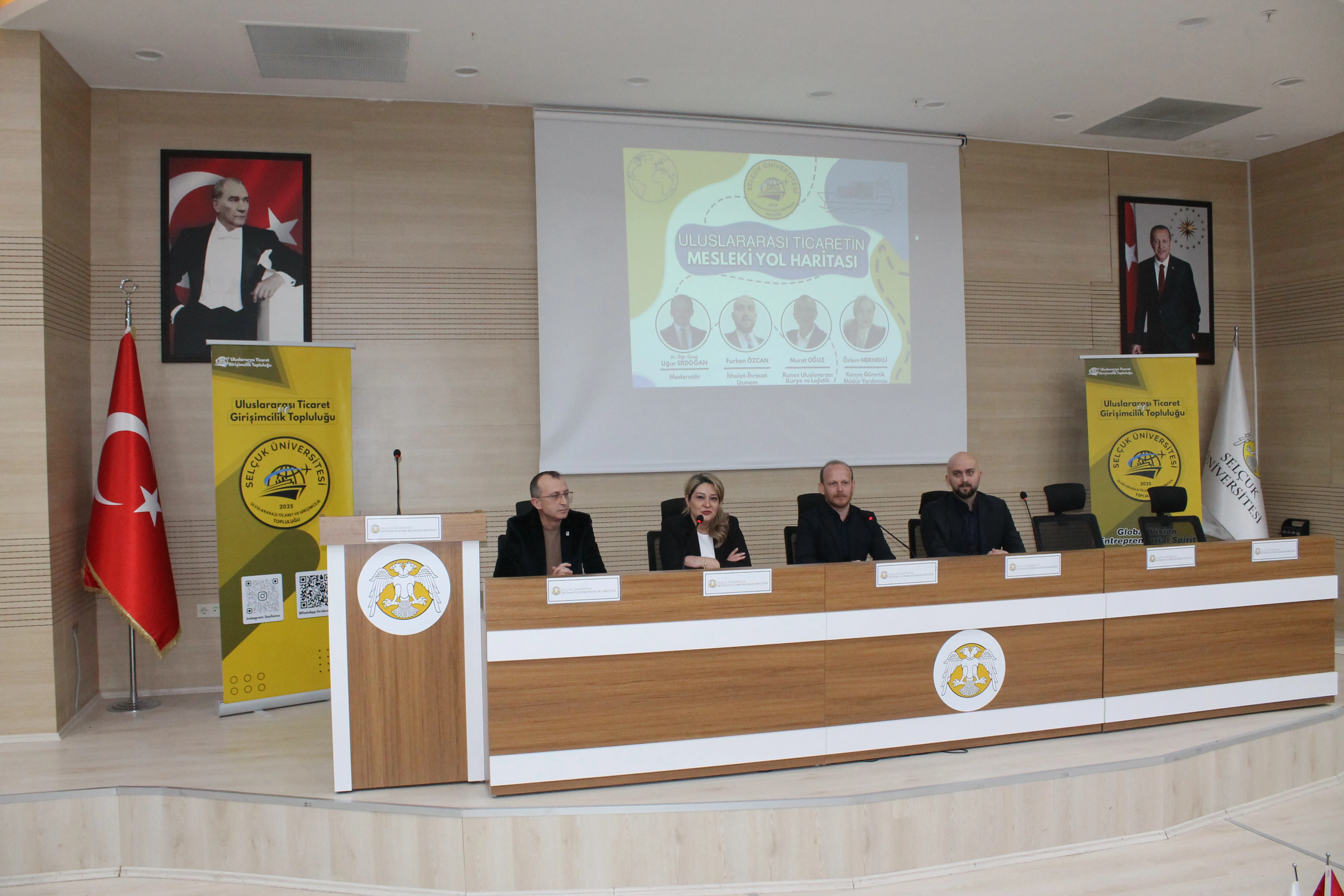 "Uluslararası Ticaretin Mesleki Yol Haritası“ Konulu Konferans Gerçekleştirildi.