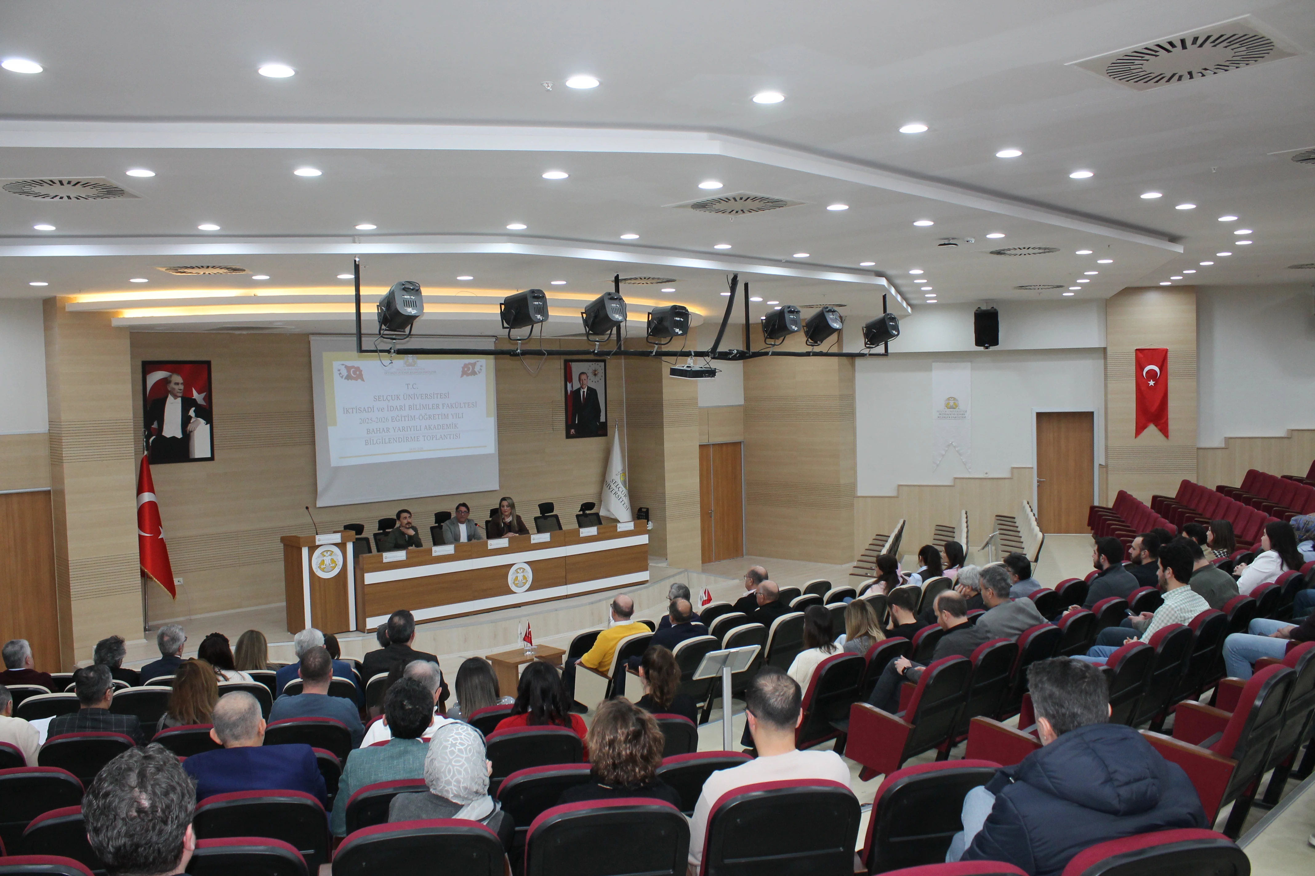 2025-2026 Eğitim-Öğretim Yılı Bahar Yarıyılı Bilgilendirme Toplantısı Yapıldı.