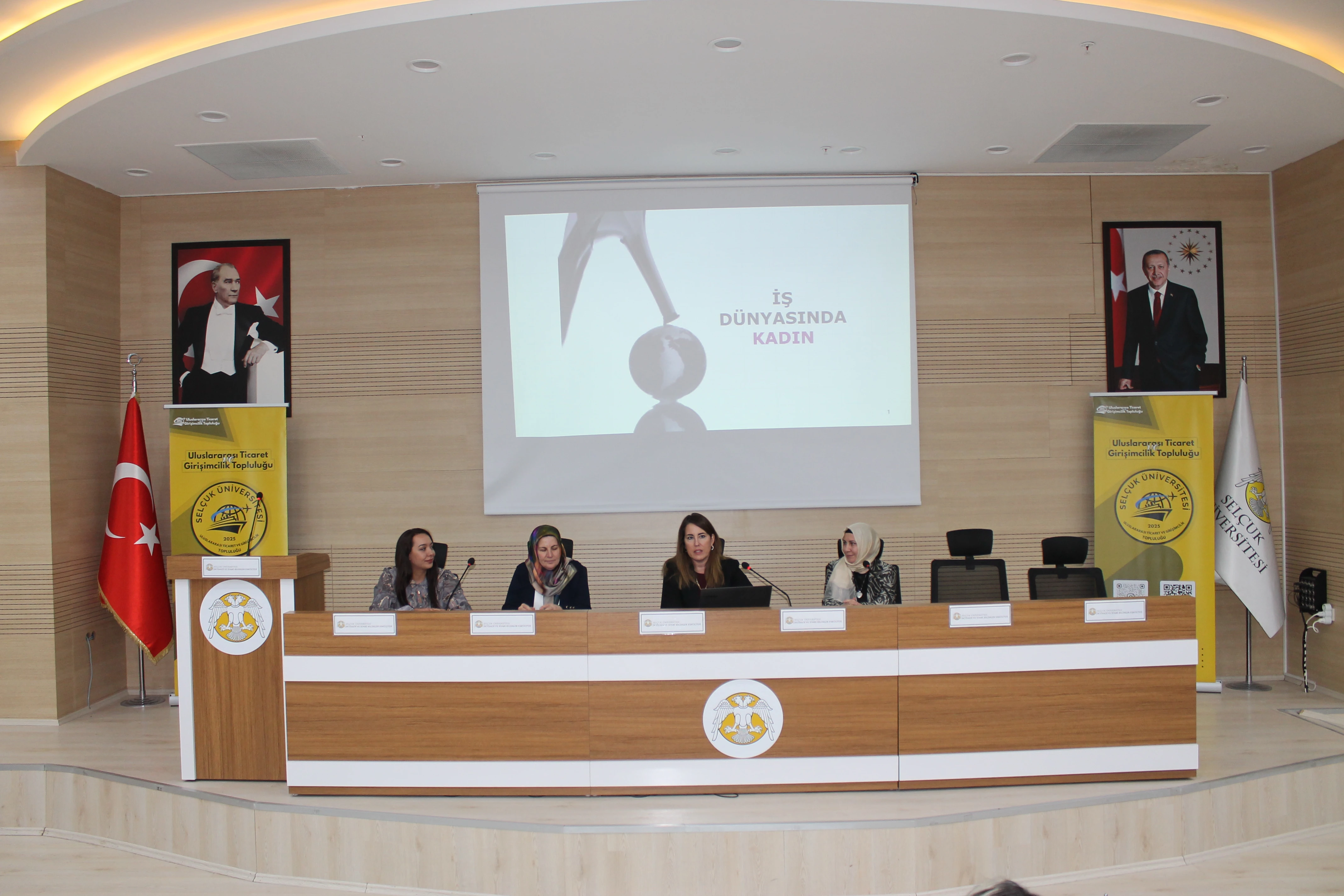 "Girişimci Kadınlar Deneyim Paylaşımı“ Konulu Konferans Gerçekleştirildi.