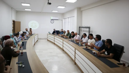 Özbekistan Uluslararası İslam Akademisi akademisyenlerinden İlahiyat Fakültemize ziyaret