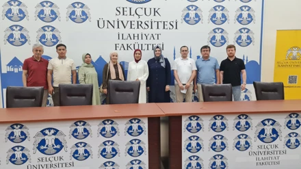 Özbekistan Uluslararası İslam Akademisi akademisyenlerinden İlahiyat Fakültemize ziyaret