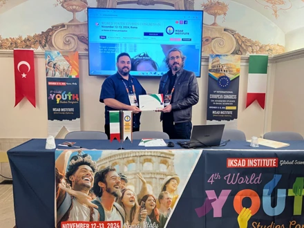 Fakültemiz akademisyenleri Roma'da Gençlik Kongresi'ne katıldı