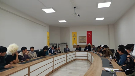 Uluslararası Mevlana Anadolu İHL öğrencileri Fakültemizi Ziyaret etti