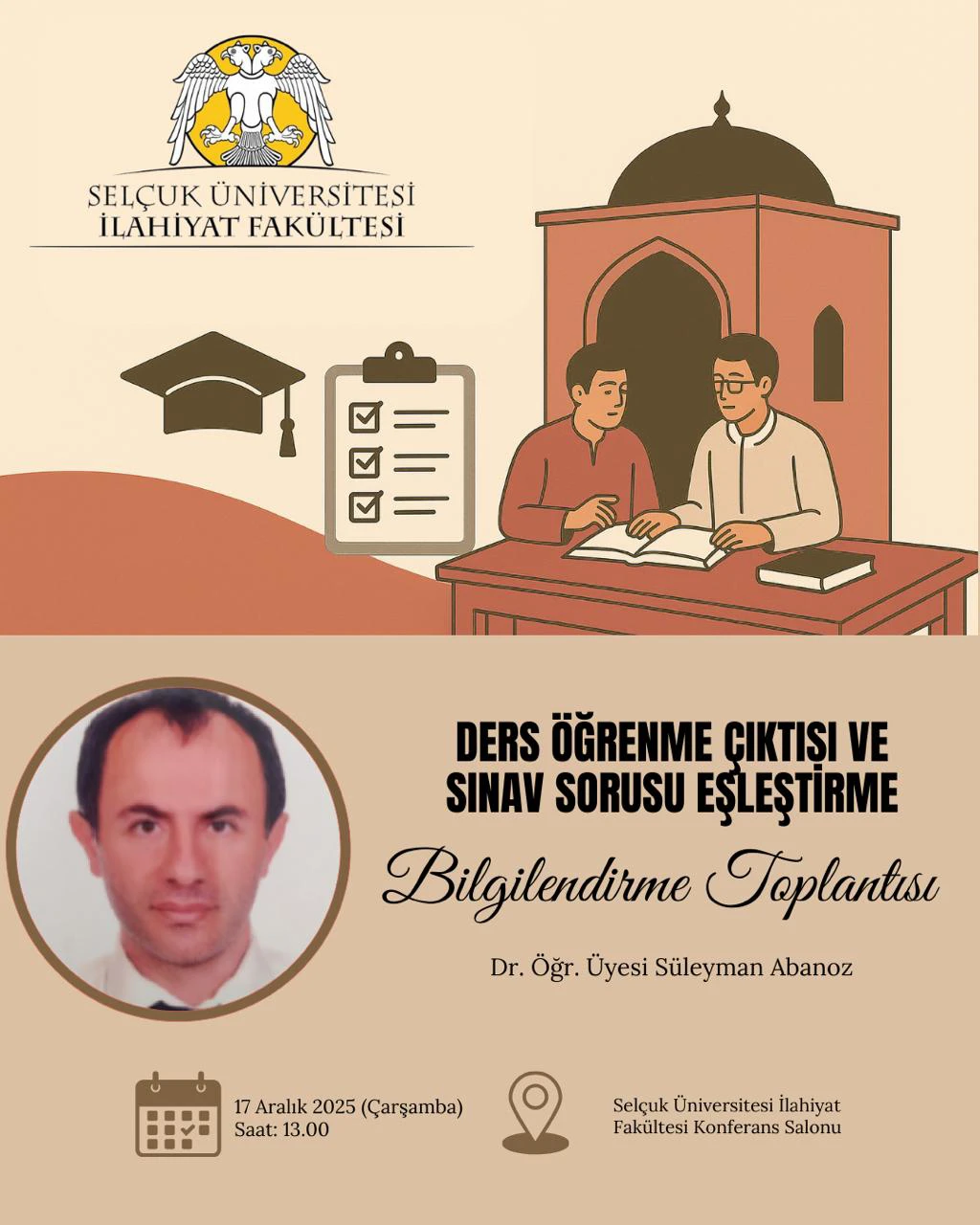 Ders Öğrenme Çıktıları ve Sınav Soruları Eşleştirme Toplantısı Gerçekleştirildi