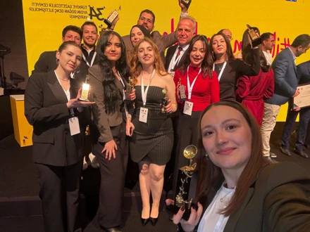 Selçuk İletişim, 9 ödülle Genç İletişimciler Yarışması'nda zirvede